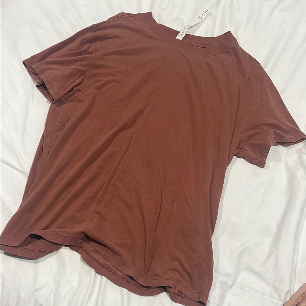 Lululemon All Yours Rust Red T-Shirt